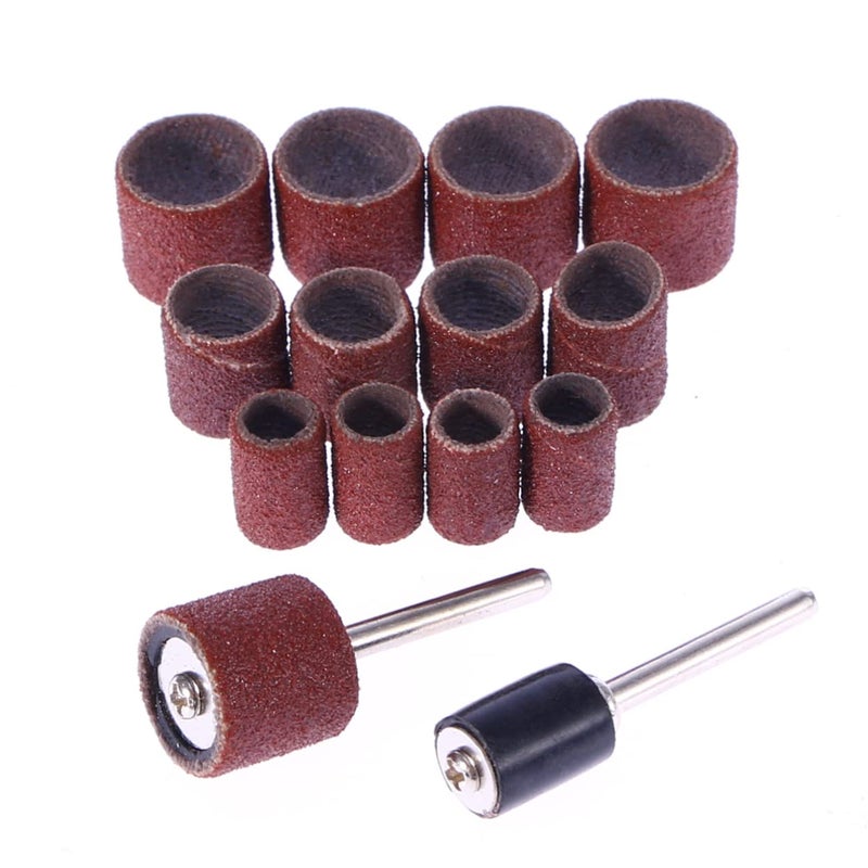 VICASKY 102pcs Sanding Bands for Nail Drill Sandpaper Discs Set Drum Sander - Image 4